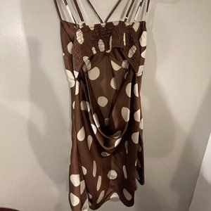Altar'd State Polka Dot Mini Dress